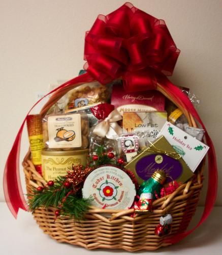 Christmas Gourmet Food Gift Basket 