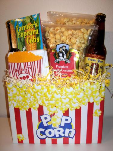 Popcorn Gift Basket
