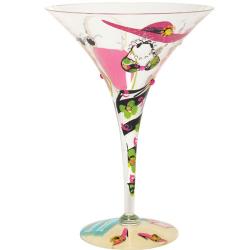 Beach Diva Matini Glass by Lolita