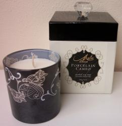 Marie Osmond Porcelain Cameo Soy Candle