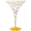 Congratulations Martini Glass by Lolita