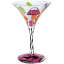 Shopaholic Too Martini Glass by Lolita