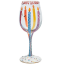 Happy Birthday Wine Glass by Lolita