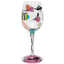 Shopaholic Too Wine Glass by Lolita