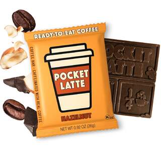 Pocket Latte Hazelnut- pack of 12 bars