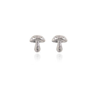 Petite Mushroom Stud Earrings