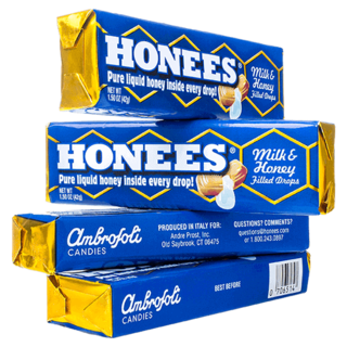 Honees Milk & Honey Drops- 4pack