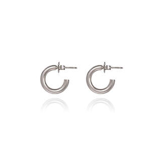 Petite Classic Hoops Stud Earrings